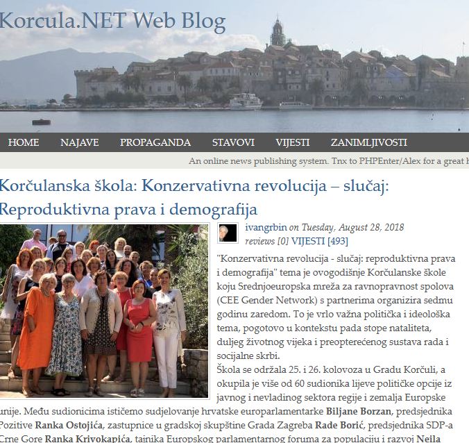 Korcula.net : 2018 Korcula School Image